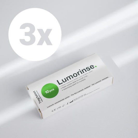 Lumorinse mouth rinse (30 tablets)