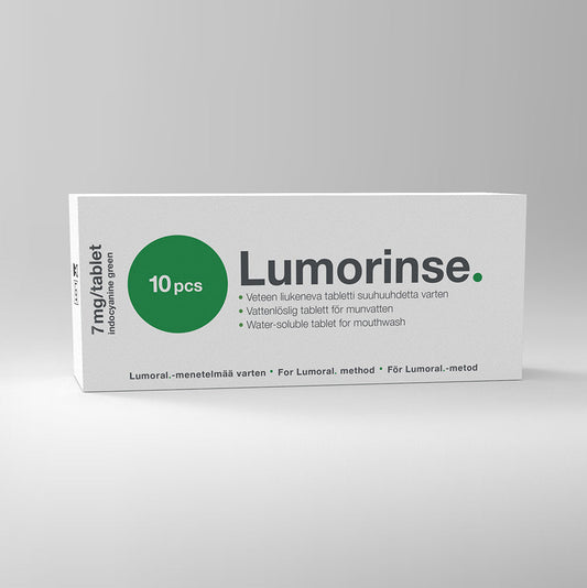 Lumorinse mouth rinse (10 tablets)